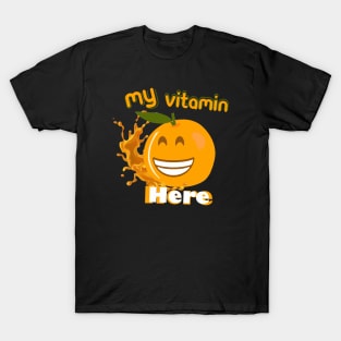 Orange Vitamin C T-Shirt